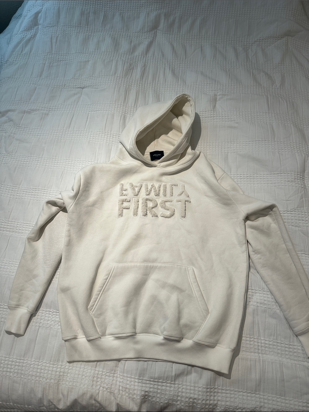 Cream Family First Hooded Sweatshirt - Rare/unique